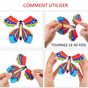 Papillon volant magique(Couleur expédiée au hasard)