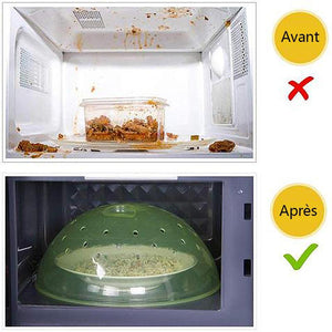 Couvercle de plat à micro-ondes