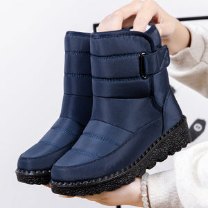 Bottes de neige d'hiver imperméables au-dessus de la cheville
