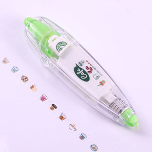 Stylo à ruban de décoration en dentelle