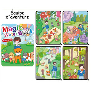 Livre d'images de l'eau magique - Livre d'images de l'infini