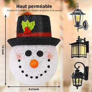 Abat-jour de lumière de porche pour Noël