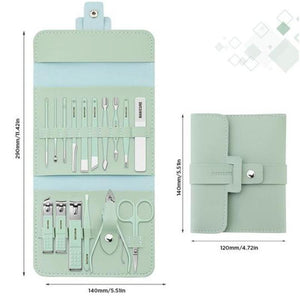 Ensemble de coupe-ongles portable(12/16 pièces)