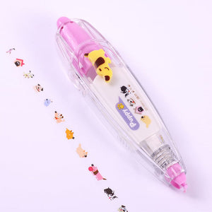 Stylo à ruban de décoration en dentelle