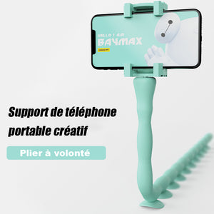 Support de téléphone pliable avec ventouses