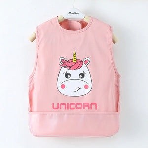 Blouse de dessin animé imperméable pour enfants