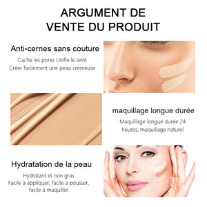 Fond de teint liquide mat et soyeux