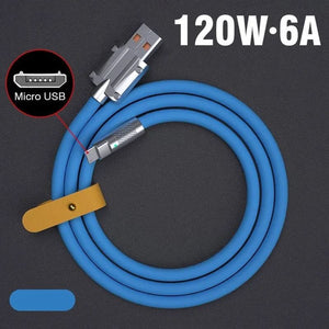 Câbles de données de charge rapide anti-cassure