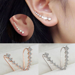 Boucles d'oreilles à sept étoiles