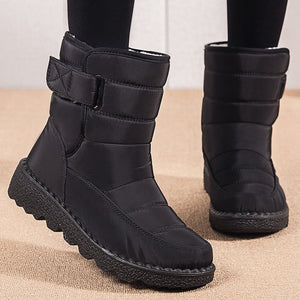 Bottes de neige d'hiver imperméables au-dessus de la cheville