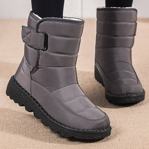 Bottes de neige d'hiver imperméables au-dessus de la cheville