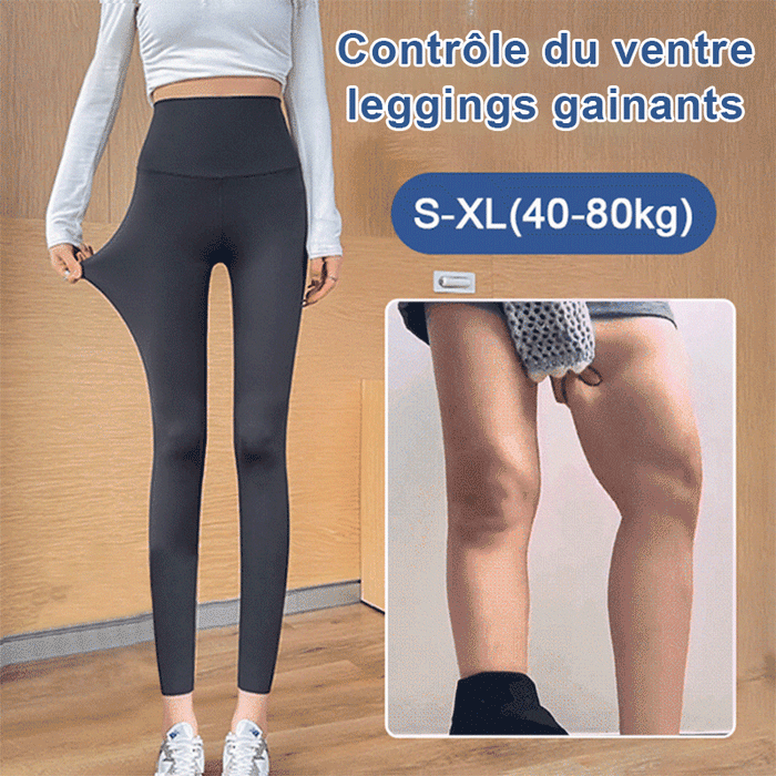 Leggings de contrôle du ventre et de levage des hanches