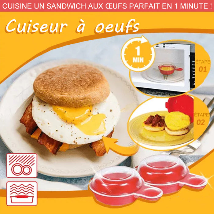 Cuiseur à oeufs à micro-ondes