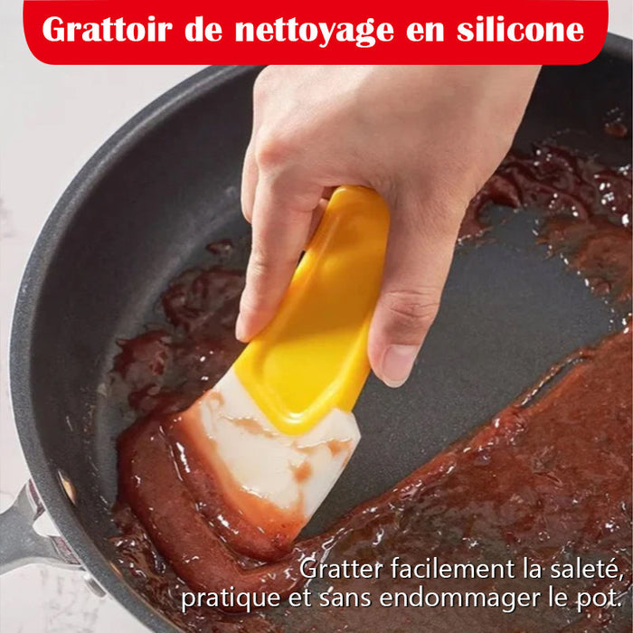 Grattoir de nettoyage en silicone