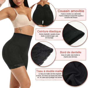 Short taille haute de levage la hanche