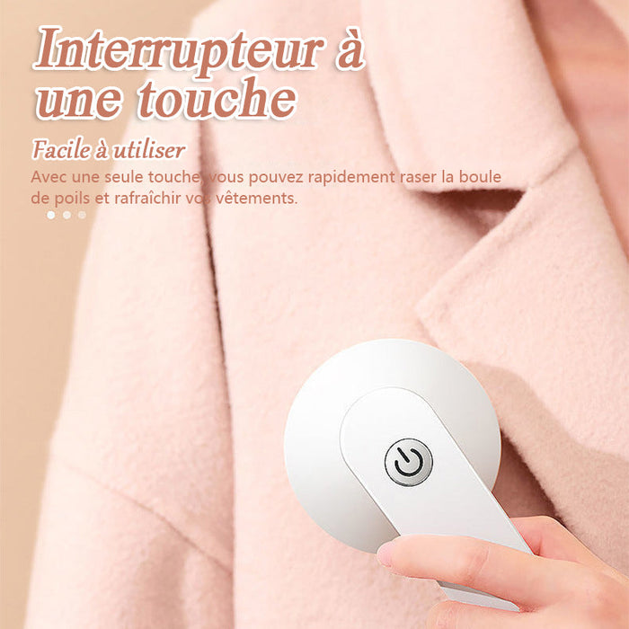 Extracteur de boules de poil rechargeable