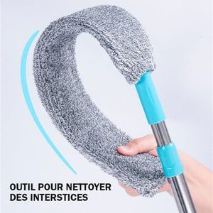 Brosse anti-poussière  à long manche