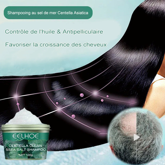 Shampooing au sel de mer Centella Asiatica