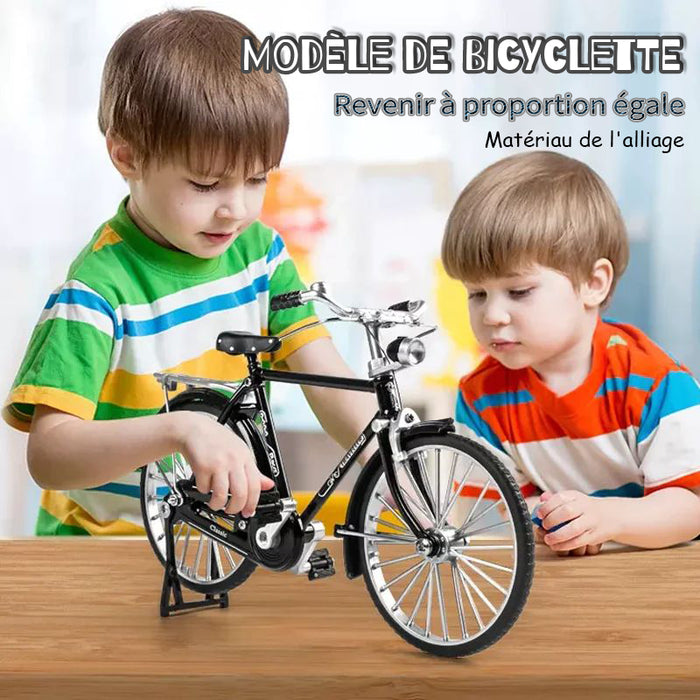 Ornement modèle rétro de bicyclette