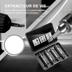 Extracteur de vis à double tête