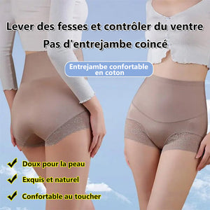 Culotte de contrôle du ventre taille haute