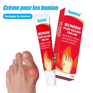 Crème pour soulager la douleur des oignons