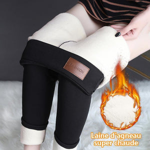 Pantalon d'hiver en Cachemire épais et chaud