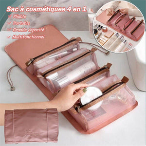 Sac de rangement multifonctionnel pour cosmétiques 4 en 1