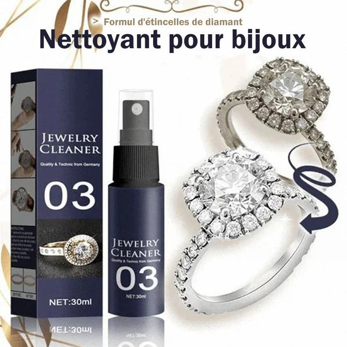 Spray nettoyant pour bijoux