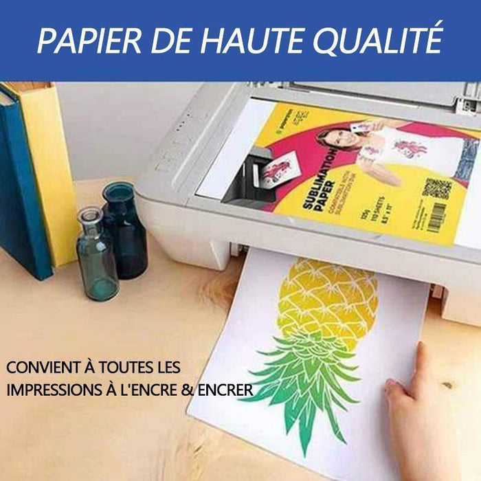 Papier de transfert thermique facile à fabriquer