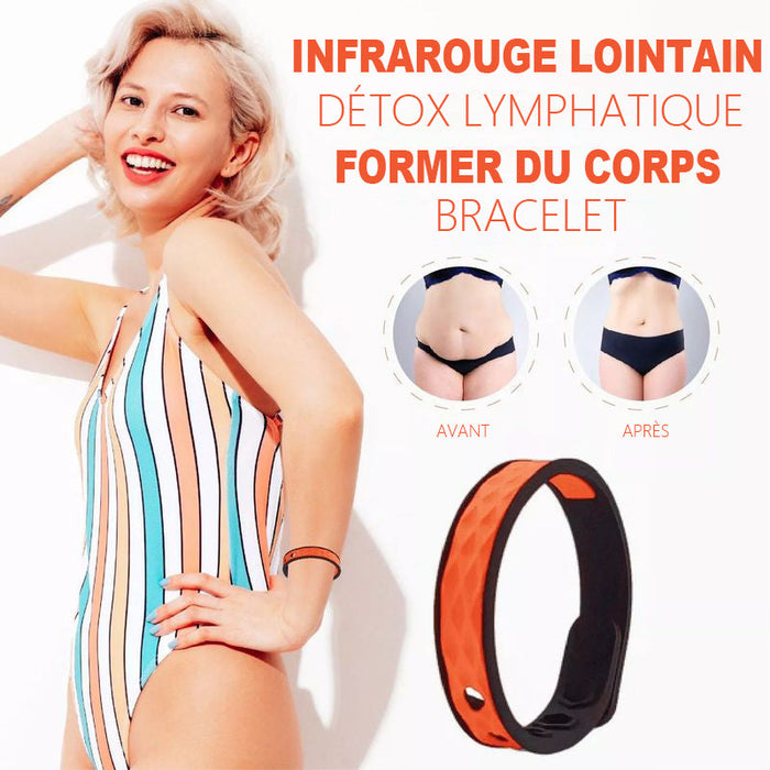 Bracelet de désintoxication lymphatique infrarouge lointain