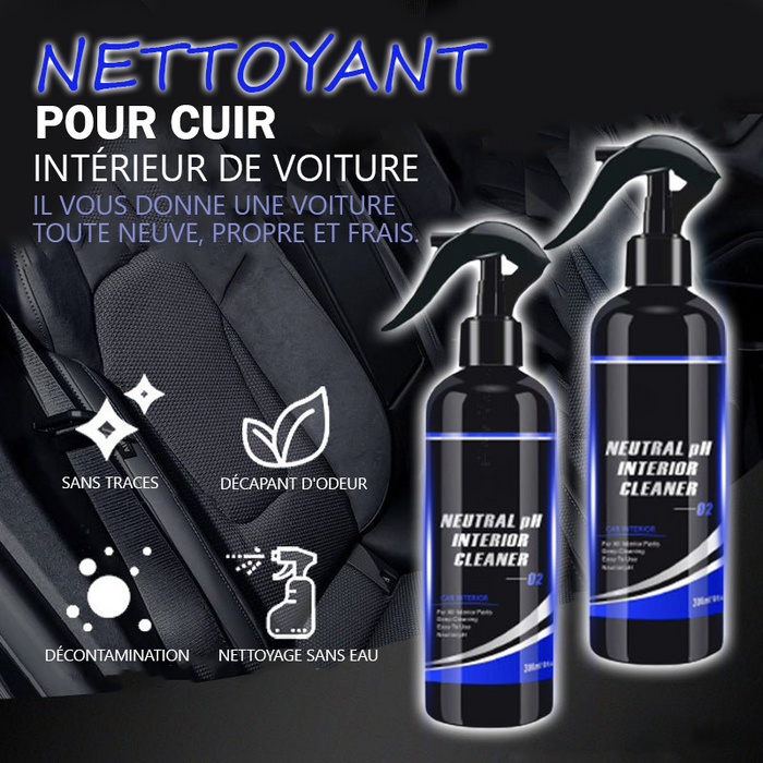 Nettoyant pour cuir tapis intérieur de voiture