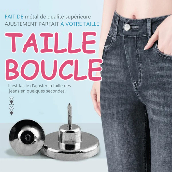 Boucle de taille réglable Ajustement parfait à votre taille (10 pièces)