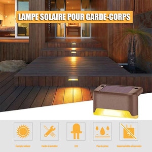 Lampe solaire étanche pour extérieur