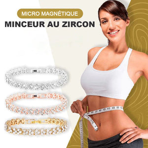 Bracelet de mise en forme de zircon micro magnétique