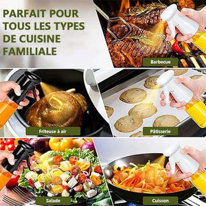 Flacon pulvérisateur d'huile pour la cuisson