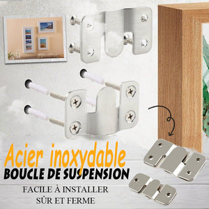 Cadenas boucle à verrouillage en acier inoxydable