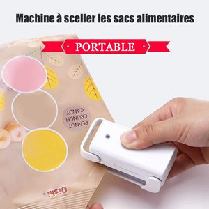 Machine à sceller les sacs alimentaires portables