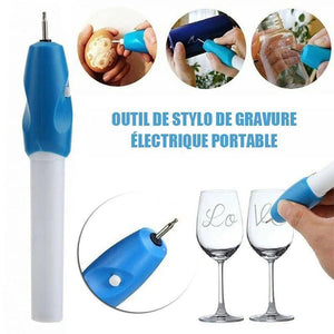 Stylo de gravure électrique portable