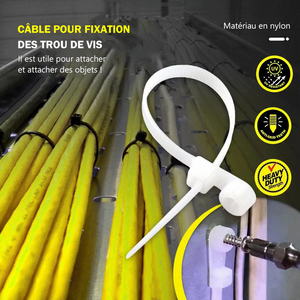 Câble pour fixation des trous de vis (250 pièces)