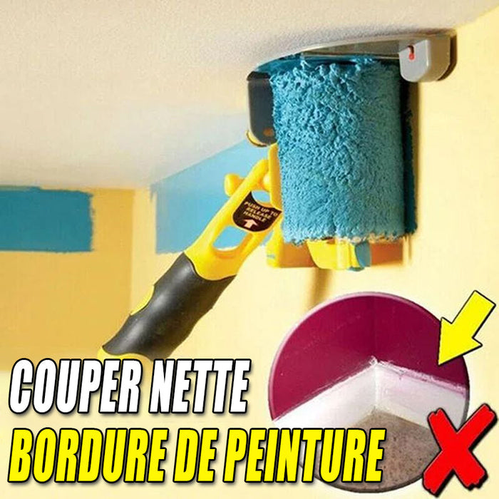 Bordure de peinture à coupe nette Brosse à rouleau de finition