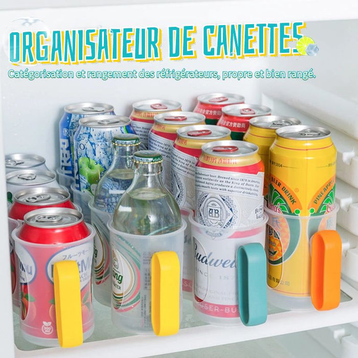 Organisateur de canettes de soda