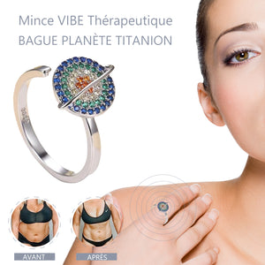 Bague planétaire pivotante en zirconium de couleur