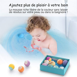 Balle bombe de bain de luxe (Couleur livraison aléatoire)