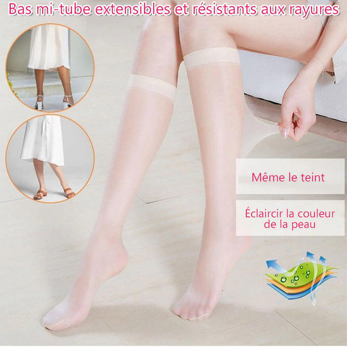 BAS MI-TUBE EXTENSIBLES ET RÉSISTANTS AUX RAYURES