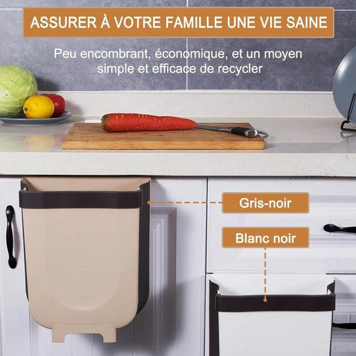 Kitchen Poubelle Pliable Wall Mounted