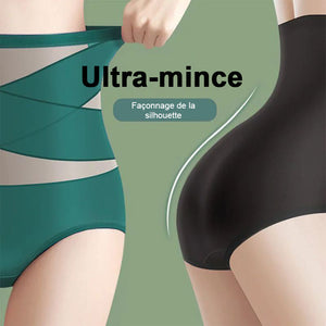 Culotte gainante de taille haute croisé