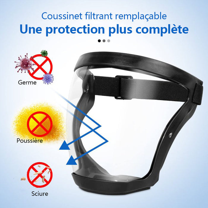 Masque intégral de protection anti-buée