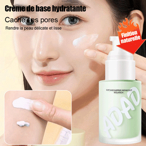 Crème de base hydratante pour corriger le teint de la peau