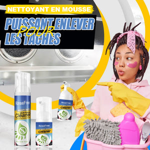 Nettoyant moussant puissant pour enlever les taches